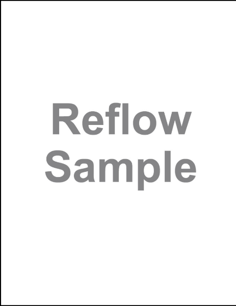Picture of Reflow Sample - Demo