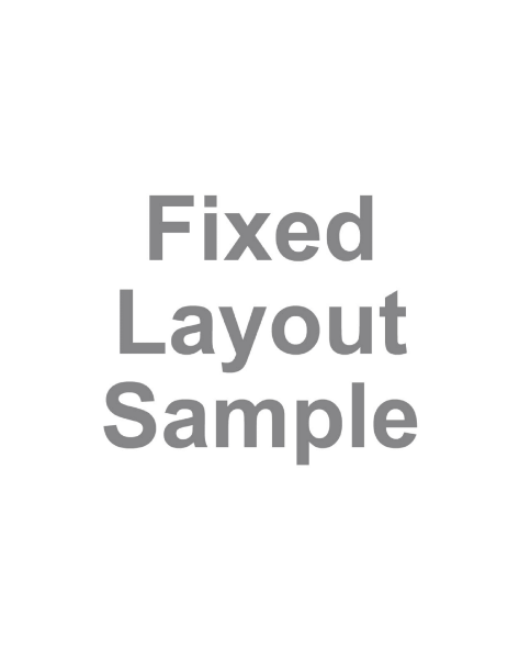 Picture of Fixed Layout Sample  - Demo 